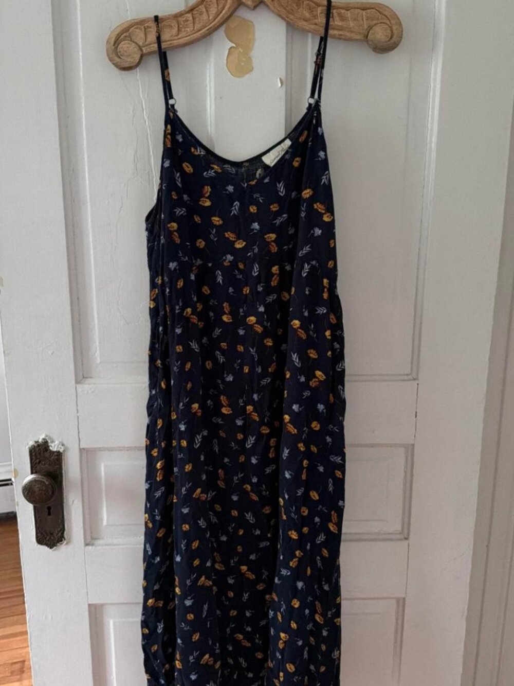 Universal Thread Women's Navy and Blue Dress